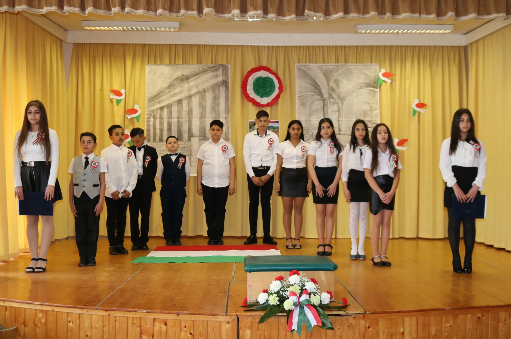 Bogácson 1848. március 15-re emlékeztünk!